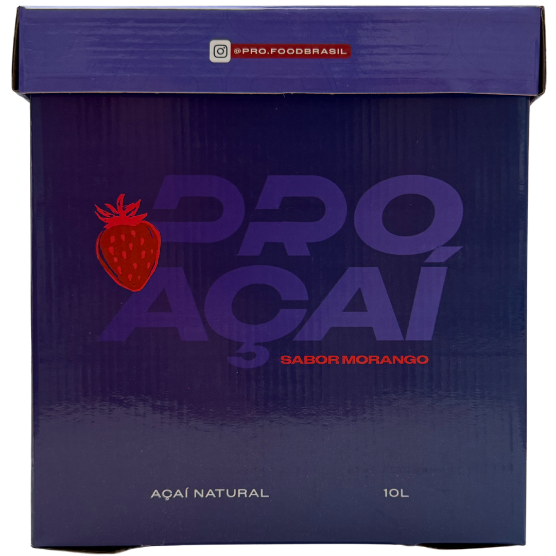 Caixa de Açaí Morango 10L da Pro Açaí