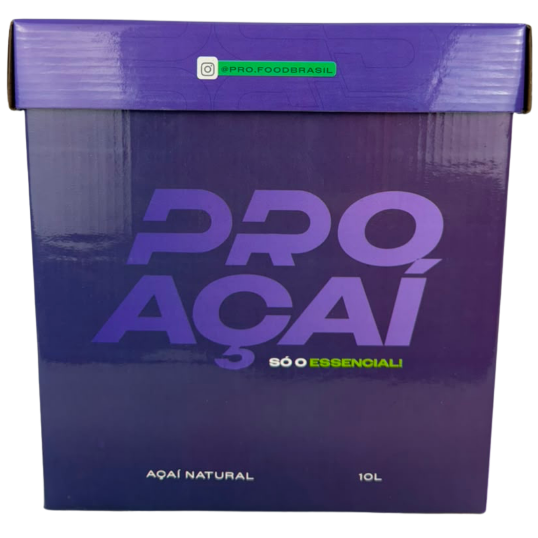 Caixa de Açaí Natural 10L da Pro Açaí